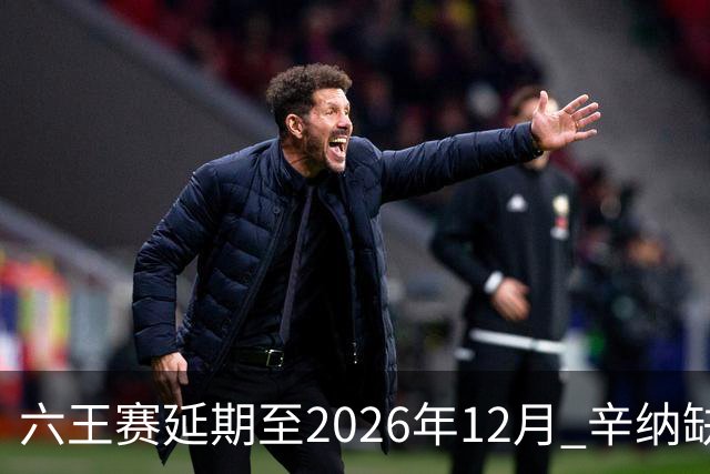 六王赛延期至2026年12月 辛纳缺席德约阿卡在列